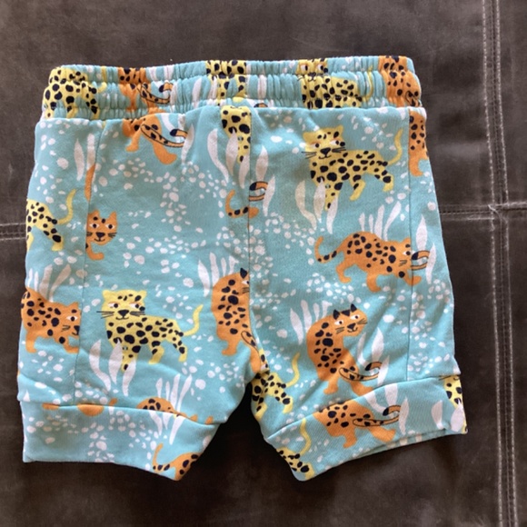 Polarn O Pyret unisex leopard shorts 2-3t - Picture 2 of 4